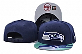 Seahawks Fresh Logo Navy Adjustable Hat SF,baseball caps,new era cap wholesale,wholesale hats